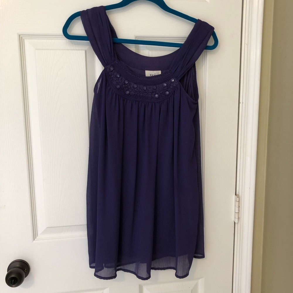 Purple tunic from Nordstrom